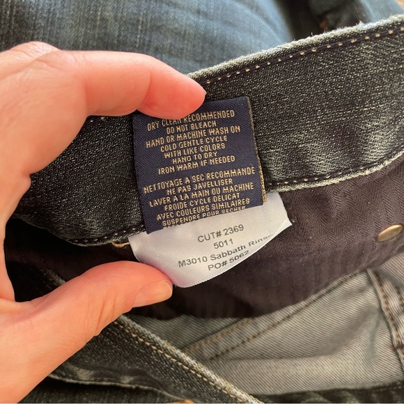 Fidelity Denim 5011 Blue Sabbath Rise Relaxed Straight Fit Jeans Size 40 - Picture 9 of 12